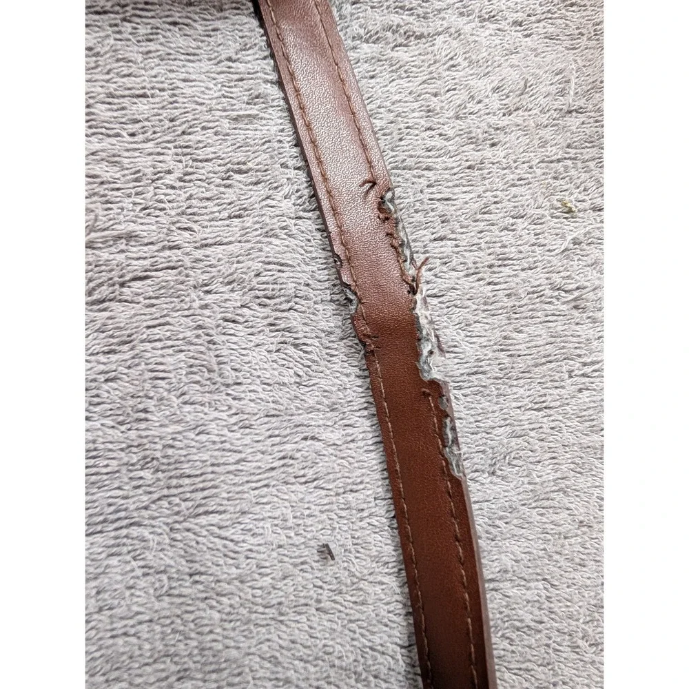 Pendleton Wool Crossbody Purse Bag Barrel Aztec Southwest leather Strap - Picture 10 of 11